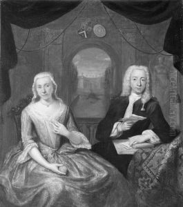 Mr. Gualterus Petrus Boudaen (1704-1781) en zijn echtgenote Catharina Margaretha Romswinckel (1704-1750)