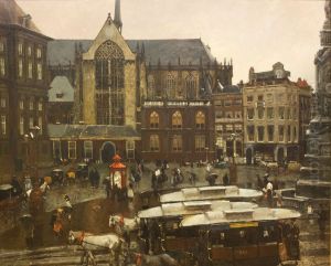 Dam Square by George Hendrik Breitner