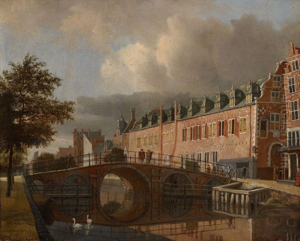 De Kloveniersburgwal met het Bushuis - view 1