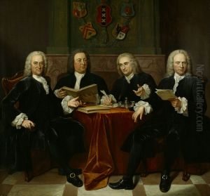 De oppercommissarissen der Walen-Four commissioners for the harbours