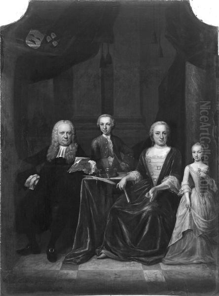 Mr. Jan Graafland (1697-1767) en zijn gezin - view 1