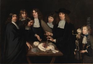 Anatomy lesson of Dr. Frederik Ruysch by Jan van Neck