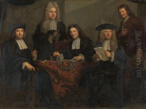 De regenten van het Spin- en Nieuwe Werkhuis