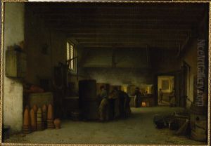 Interieur van de suikerfabriek "De Granaatappel" Interieur van de suikerfabriek "De Granaatappel"