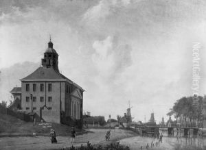 De Baangracht met de Muiderpoort