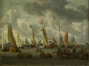 Het Spiegelgevecht op het IJ ter ere van het Moskovisch gezantschap (1 september 1697)