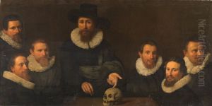 Dr. Johan Fonteijn's Anatomy Lesson by Nicolaes Eliaszoon Pickenoy