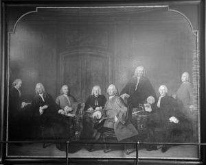 De inspecteurs van het Collegium Medicum De inspecteurs van het Collegium Medicum