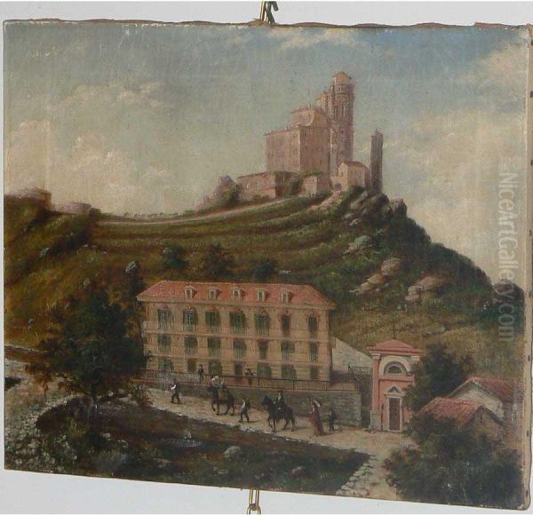 Paesaggio Con Castello - view 1
