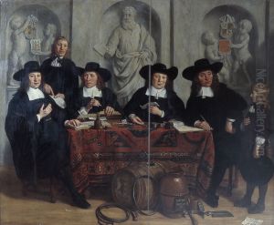 De overlieden van het Kuipers- en Wijnverlatersgilde De overlieden van het Kuipers- en Wijnverlatersgilde