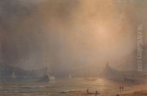 Fog on the Coast of the Mediaterrian Sea by Theodore Gudin