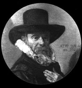 Portrait of mogelijk Theodorus Schrevelius (1572-1653)