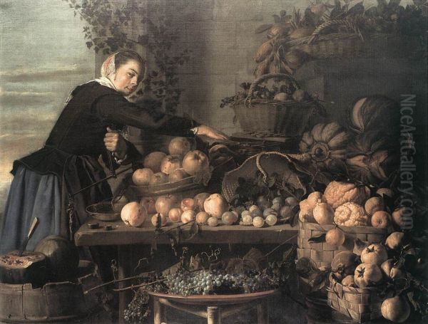 Fruit and Vegetable Seller - view 1