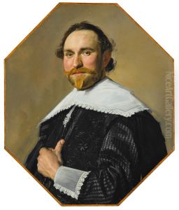 Portrait of a man by Frans Hals