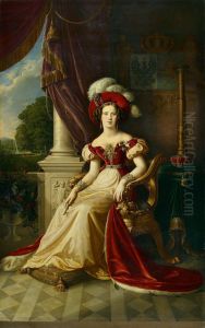 Portrait of Princess Marianne of the Netherlands (1810-1883) by Karl Wilhelm Wach