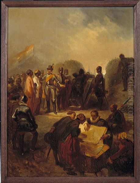 Anno 1602. De gezanten van Atjeh bezoeken Maurits bij Grave - view 1