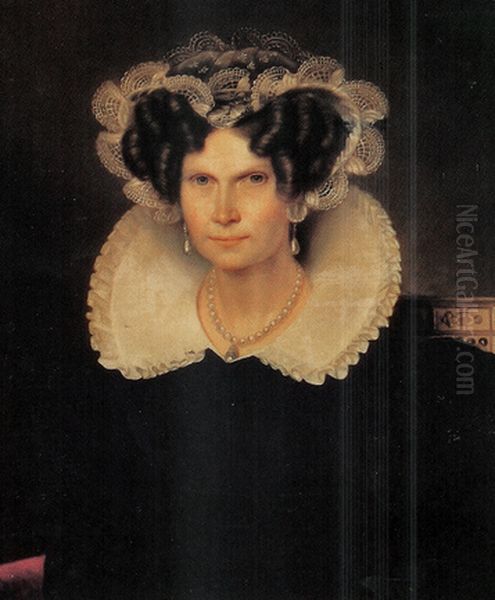 Portrait of Queen Wilhelmina, princess of Prussia (1774-1837) - view 1