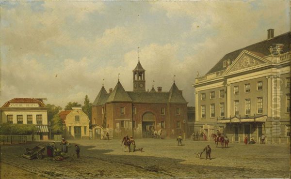 De Leidsepoort en de Stadsschouwburg - view 1