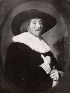 Portrait of a man by Frans Hals