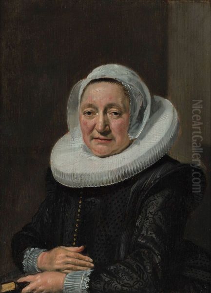 Portrait of a woman, possibly Judith van Breda - view 1