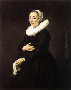 Bildnis einer Frau (Cornelia van der Meer?) by Frans Hals