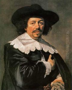 Portrait of a man by Frans Hals