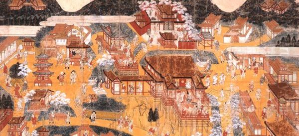 Kiyomizudera Sankei Mandala detail - view 1