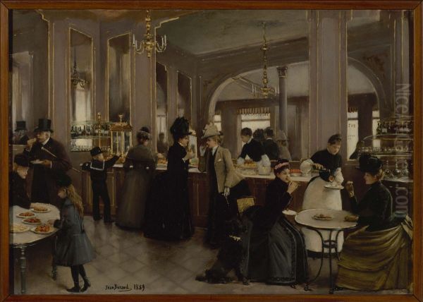 La Patisserie Gloppe by Jean Beraud