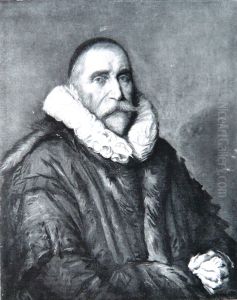 Portrait of a 73-year-old man by Frans Hals