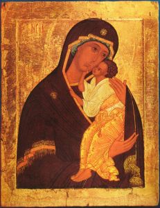 Our Lady of Yaroslavl by unknown