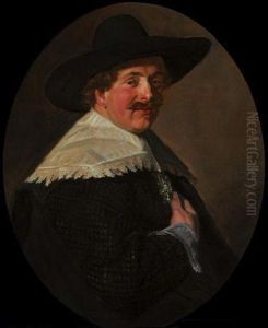 Portrait of a man by Frans Hals