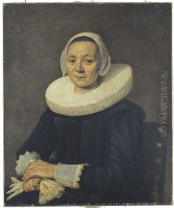 Portrait of an unknown woman by Frans Hals