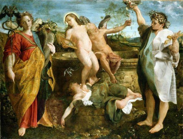 An Allegory of Truth and Time - view 1