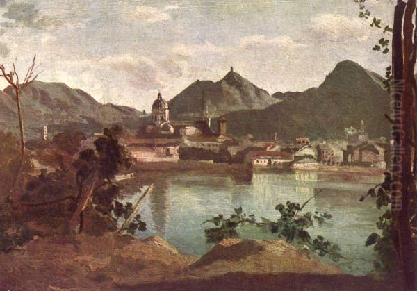 Como and Lake Como - view 1