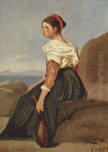 Femme avec mandoline