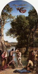 Baptism of Christ by Jean-Baptiste Camille Corot