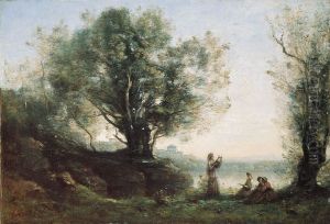Orpheus Lamenting Eurydice by Jean-Baptiste Camille Corot
