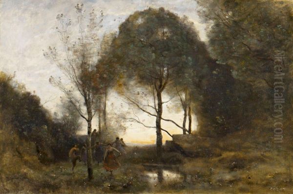 Nymphes and Fauns - view 1