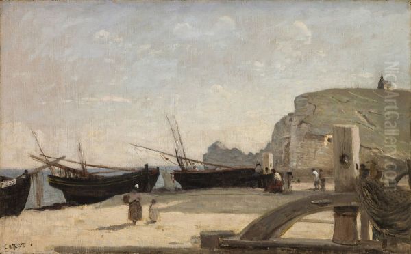 La Plage, Etretat - view 1