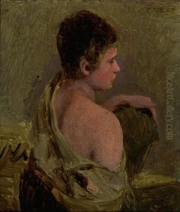 Jeune homme a l'epaule nue