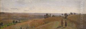 Paysage du Morvan by Jean-Baptiste Camille Corot