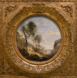 Fraicheur du matin by Jean-Baptiste Camille Corot