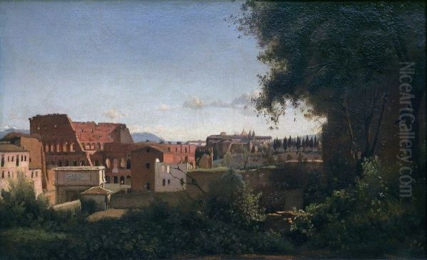 The Coliseum Seen from the Farnese Gardens - view 1