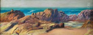 Rochas Junto Ao Mar by Antonio Carneiro