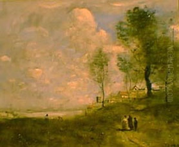 Ville d'Avray (Paysage et figures) - view 1