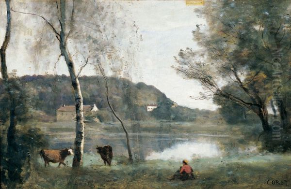 L'Etang de ville d'Avray - view 1