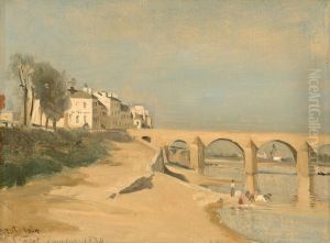 Bridge on the Saone River at Macon