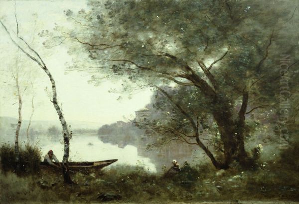 Le batelier de Mortefontaine - view 1