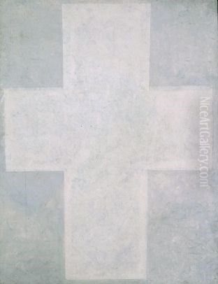 White cross - view 1