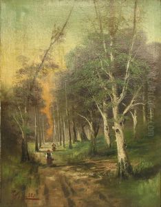Road Thru The Forest by J. Carnelli